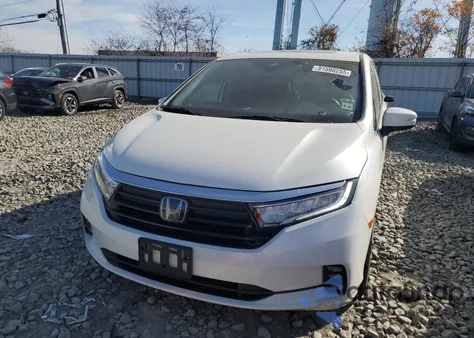 2022 Honda Odyssey Exl из США, поврежденный, VIN 5FNRL6H71NB023976